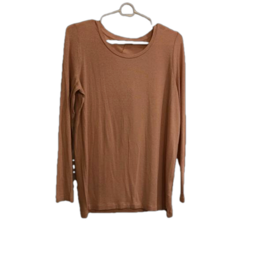 Luisa Cerano Pink Top, Long Sleeve, 8